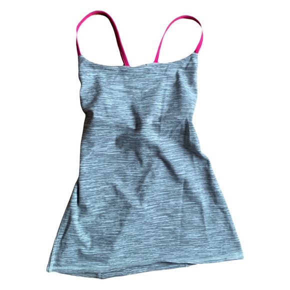 2/$30 Lululemon Dancing Warrior Tank Wee Are From Space / Magenta Size 2 - Picture 5 of 6